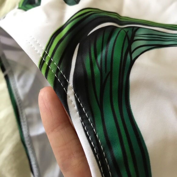 Tropical Palm Tree Ruffle Monokini - Picture 6 of 6